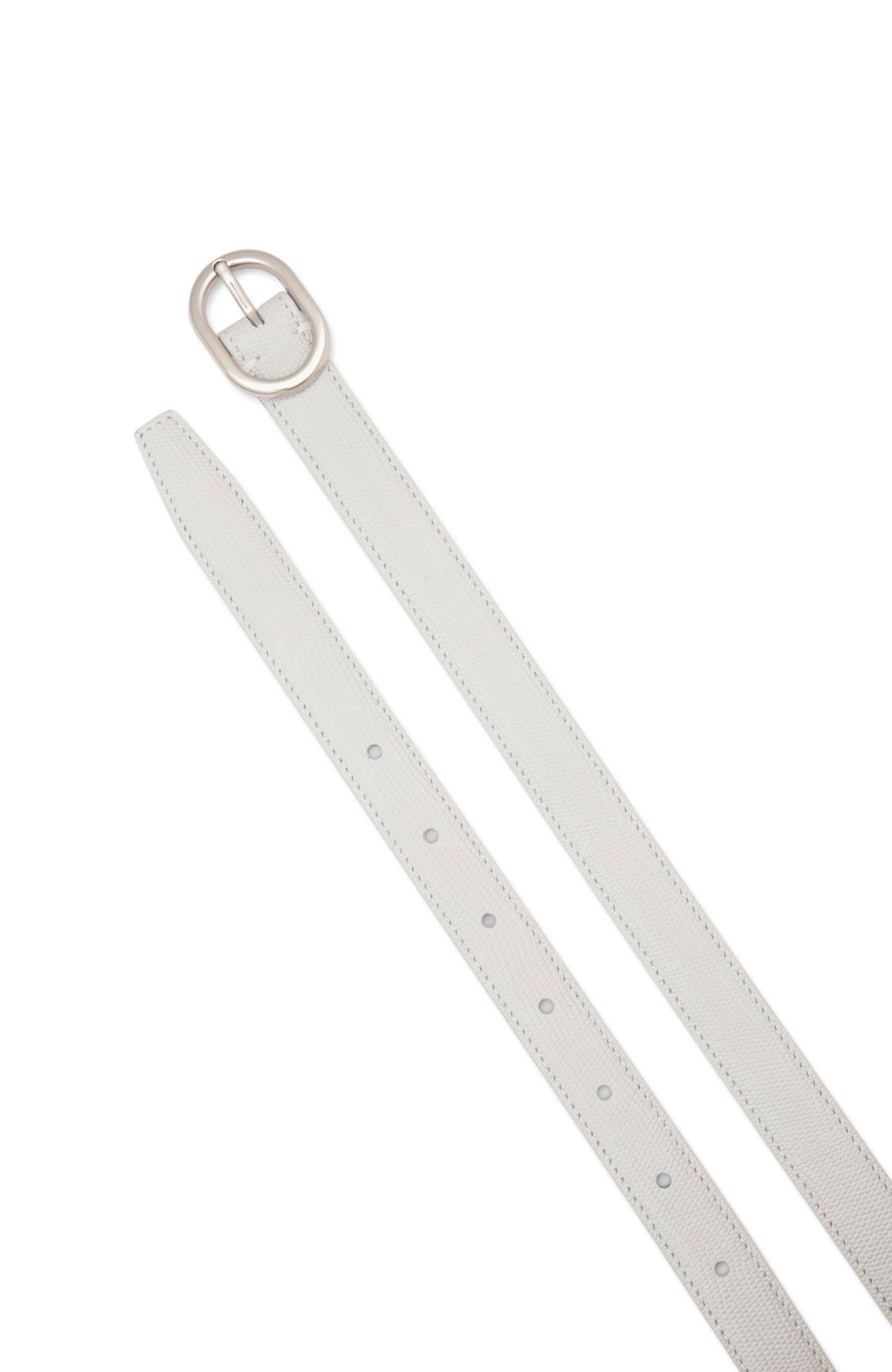 Stitched Lizard Belt | Minimal Women’s Glazed Leather Fashion Accessory