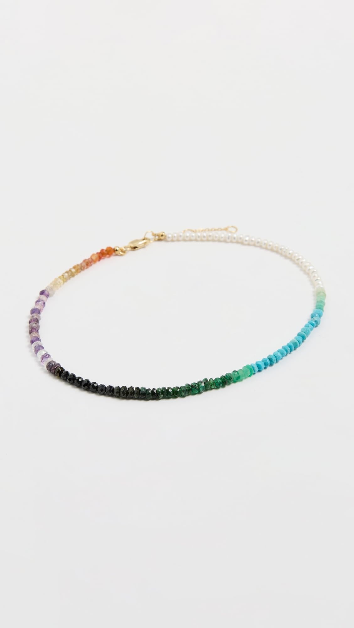 Gemstone Anklet Bracelet | Minimal Phoenix Women’s Jewelry One Size