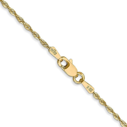 Diamond-Cut Rope Chain Bracelet | Minimal 14K Gold Dainty Women’s Jewelry