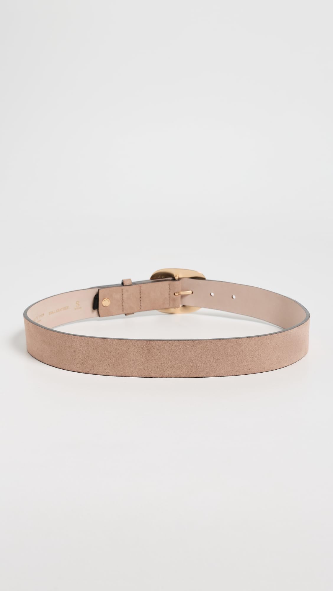 Suede Waist Belt | Minimal Women’s Light Cognac Fashion Accessory X-Small