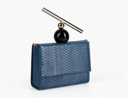 Square Box Handbag | Minimal Women’s Geometric Evening Clutch Bag