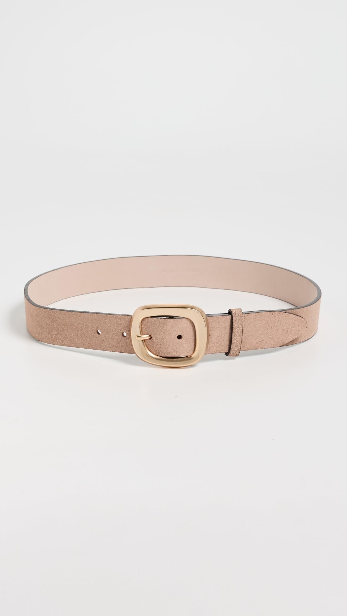 Suede Waist Belt | Minimal Women’s Light Cognac Fashion Accessory X-Small