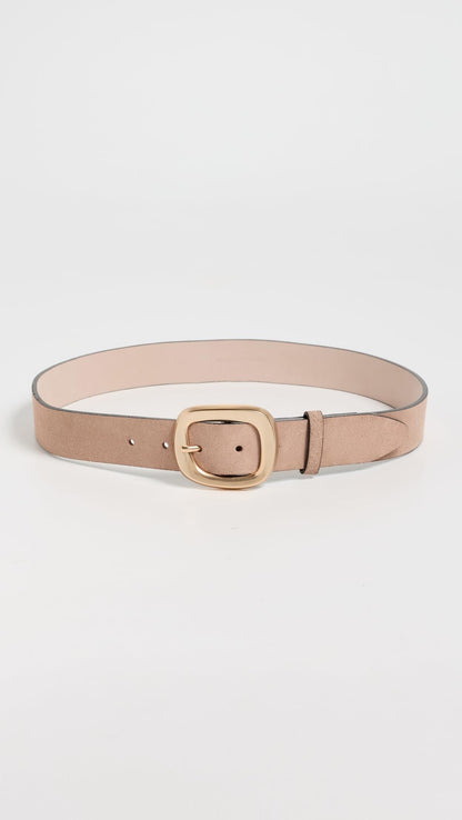 Suede Waist Belt | Minimal Women’s Light Cognac Fashion Accessory X-Small
