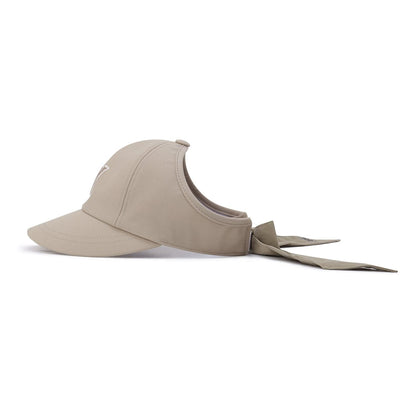 Beige Streetwear Golf Hat | Minimal Women’s Free Size Cap