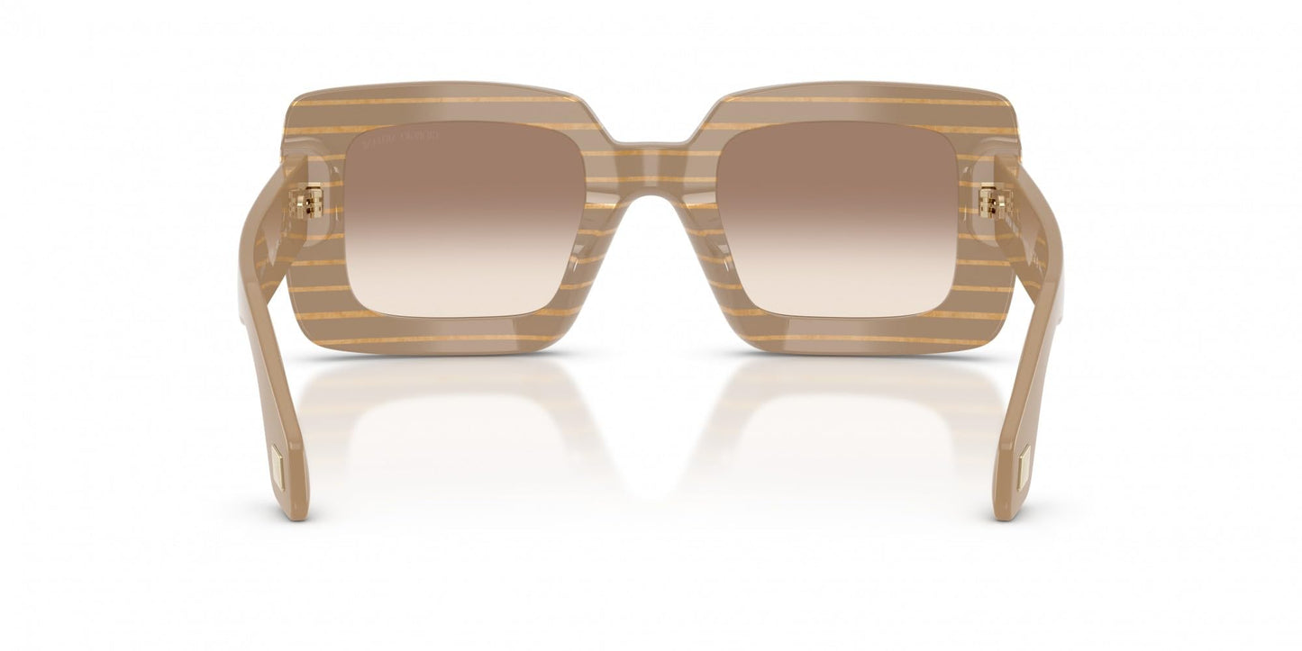 Gradient Brown Mirror Sunglasses | Minimal Women’s Designer Eyewear
