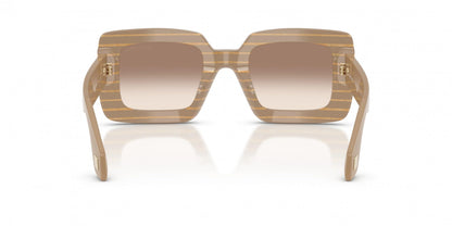 Gradient Brown Mirror Sunglasses | Minimal Women’s Designer Eyewear
