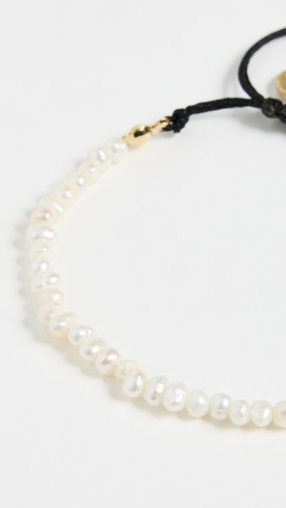 Pearl Anklet | Minimal Women’s Off White Beaded Jewelry One Size