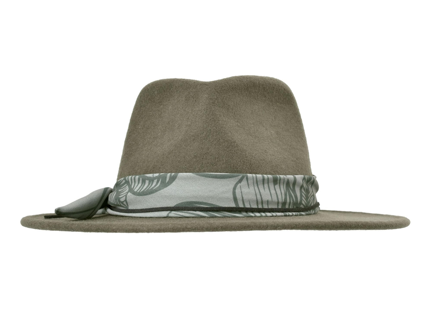 Wide Brim Felt Hat | Minimal Wool Fedora Women’s Sun Protection Accessory