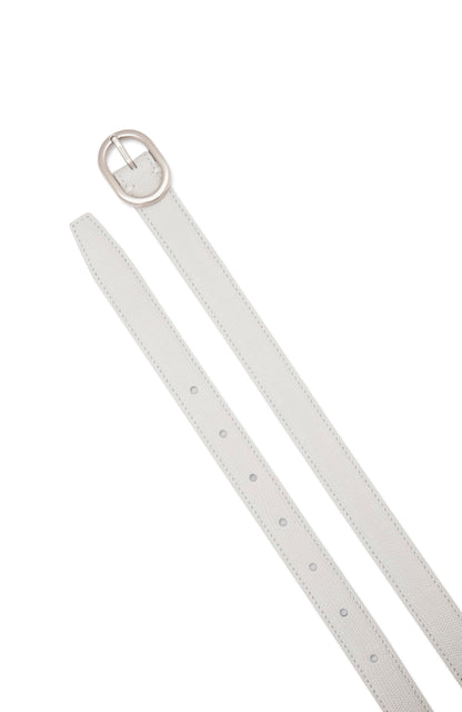 Stitched Lizard Belt | Minimal Women’s Glazed Leather Fashion Accessory