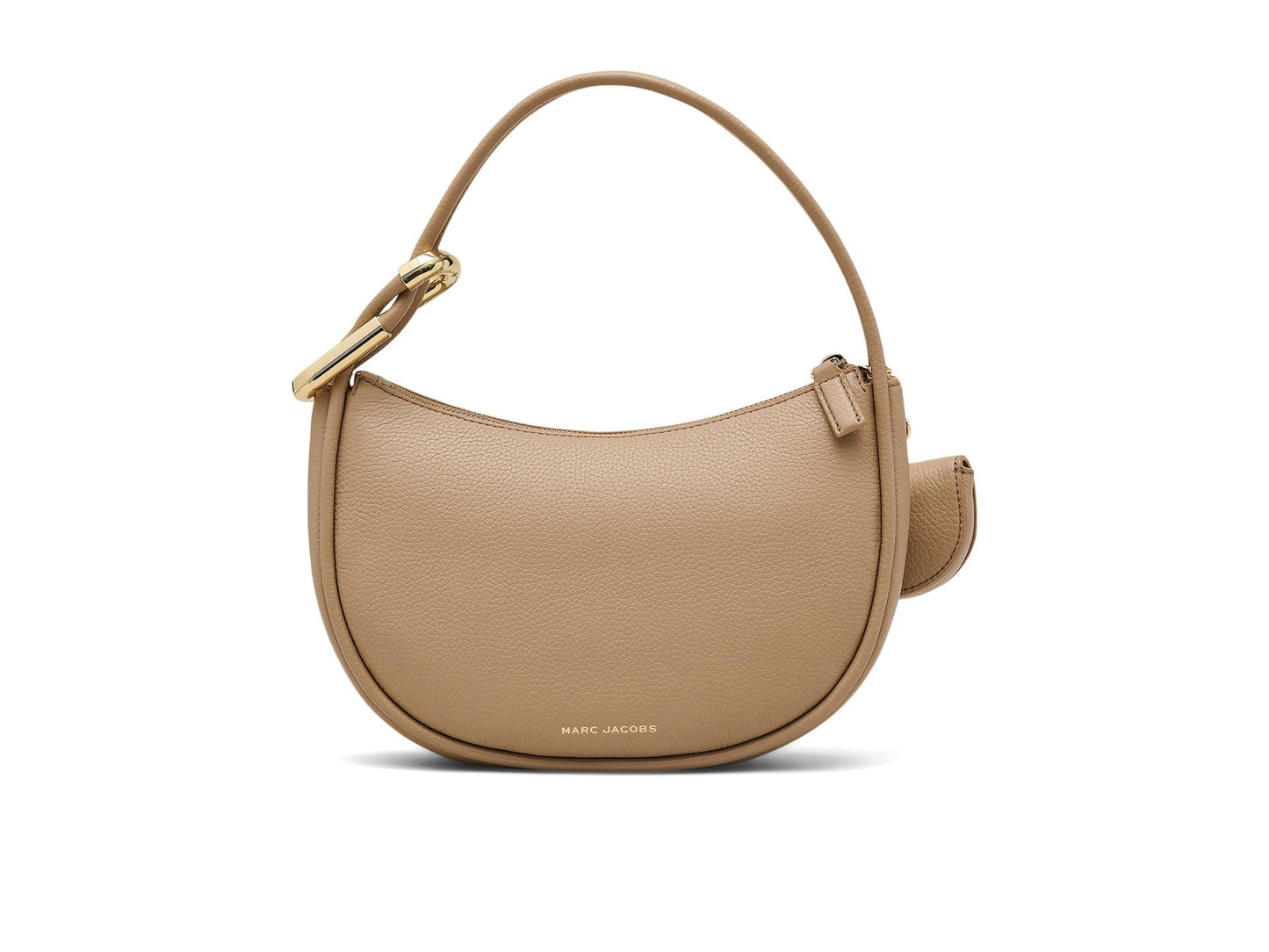 Dual Hobo Shoulder Bag | Minimal Women’s Camel Leather Bag