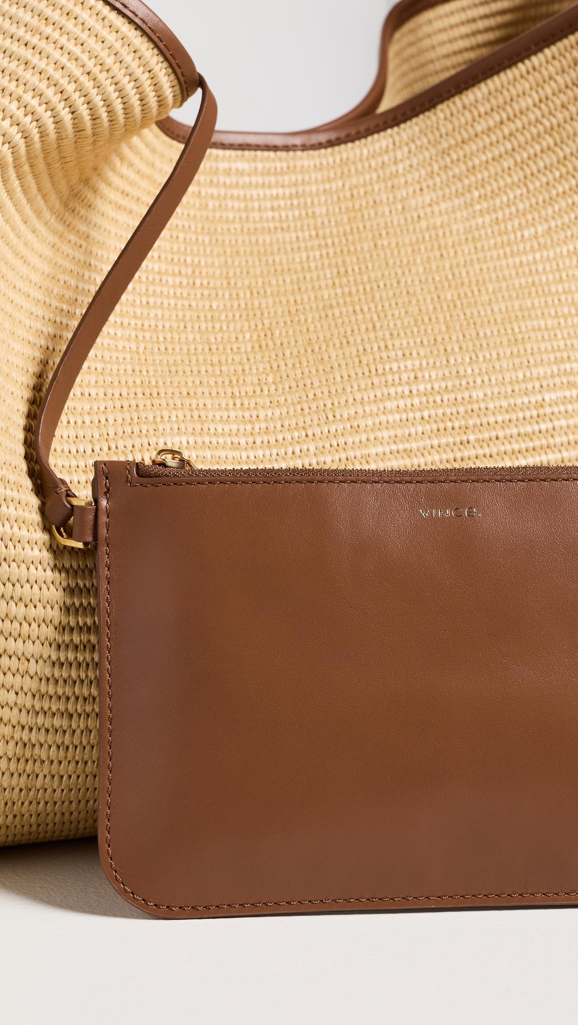 Raffia Hobo Bag | Minimal Women’s Natural Summer Shoulder Bag