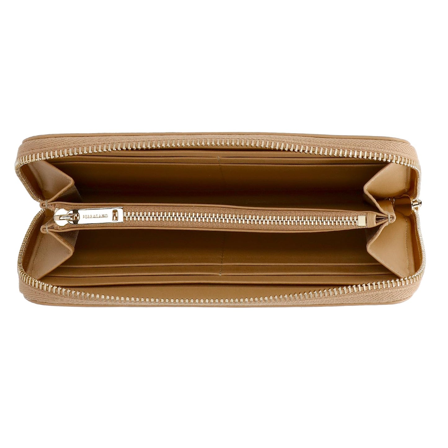 Long Zip Wallet | Minimal Women’s Round Zipper Leather Wallet