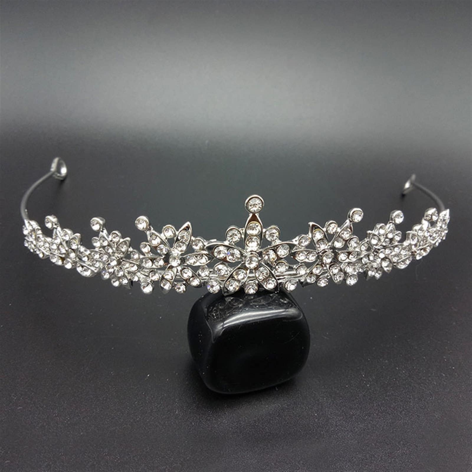 Bridal Crown Headband | Minimal Wedding Tiara Jewelry Accessory