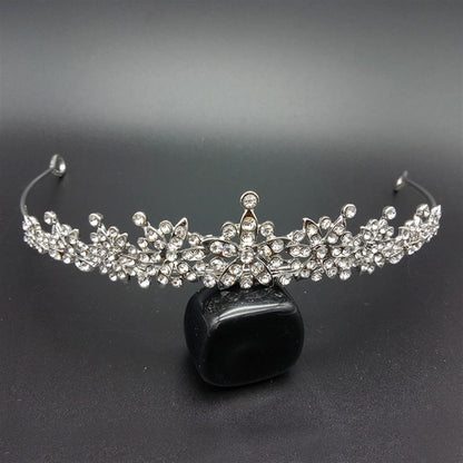 Bridal Crown Headband | Minimal Wedding Tiara Jewelry Accessory