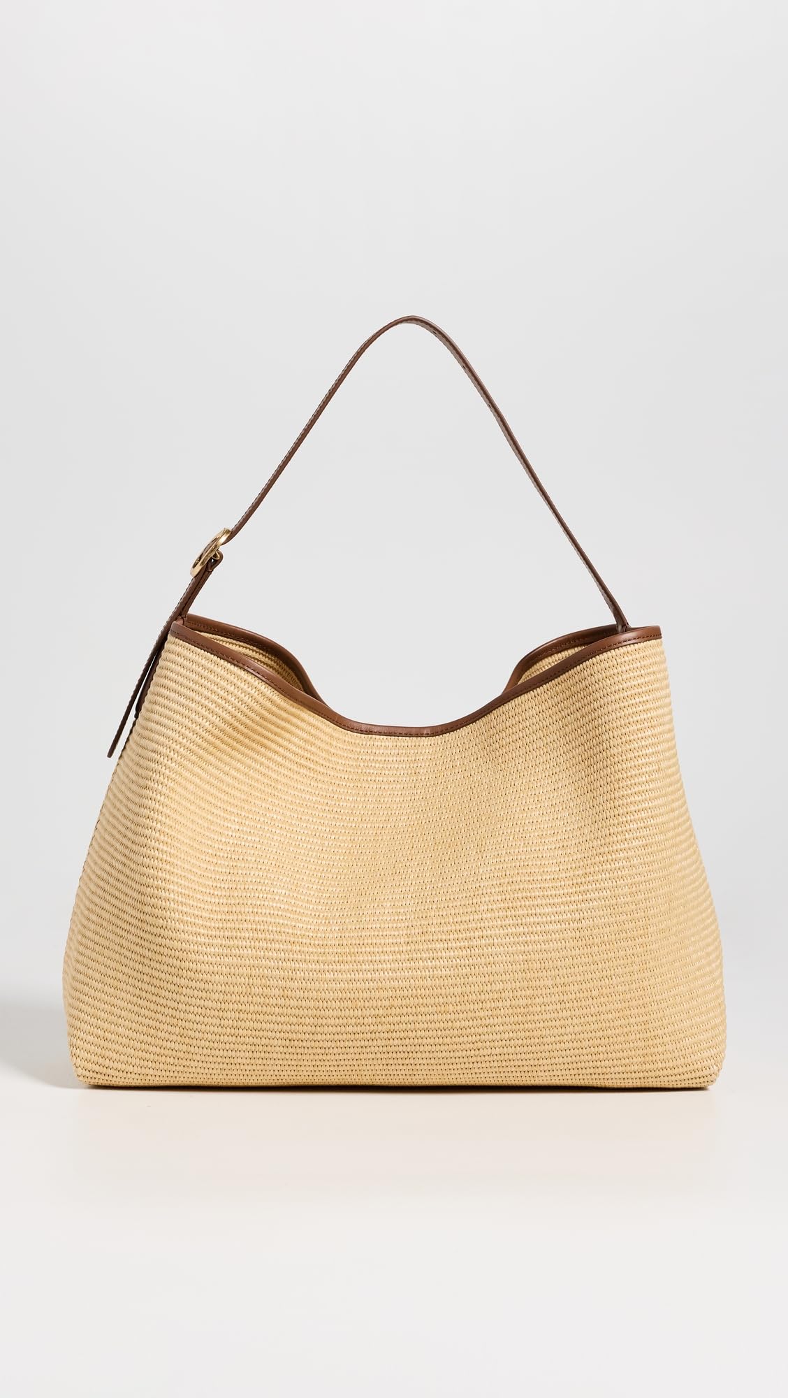 Raffia Hobo Bag | Minimal Women’s Natural Summer Shoulder Bag