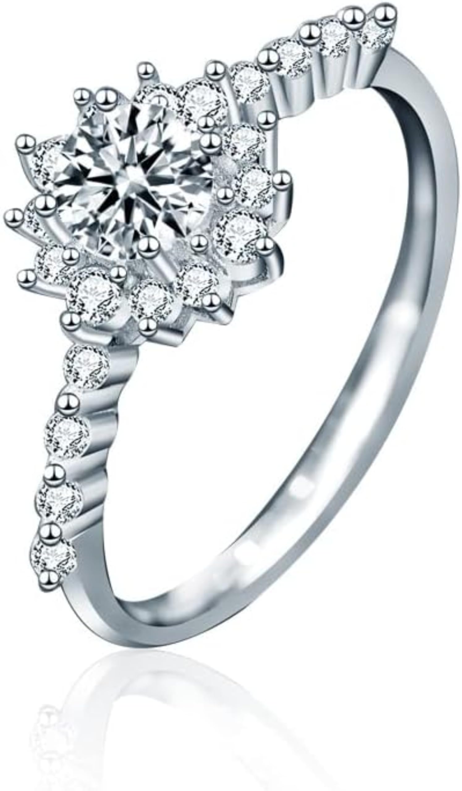 0.5ct Diamond Promise Ring | Minimal 14K Gold Women’s Engagement Jewelry