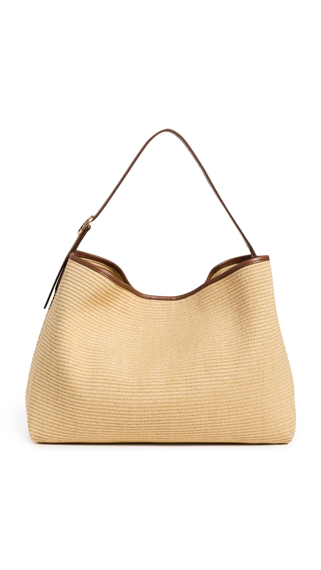 Raffia Hobo Bag | Minimal Women’s Natural Summer Shoulder Bag