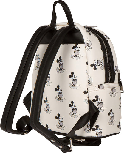 Mickey Mouse Mini Backpack | Minimal Disney Character Travel Bag
