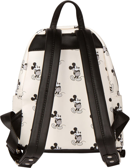 Mickey Mouse Mini Backpack | Minimal Disney Character Travel Bag