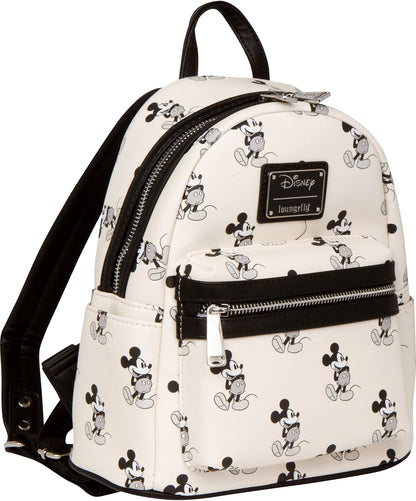 Mickey Mouse Mini Backpack | Minimal Disney Character Travel Bag