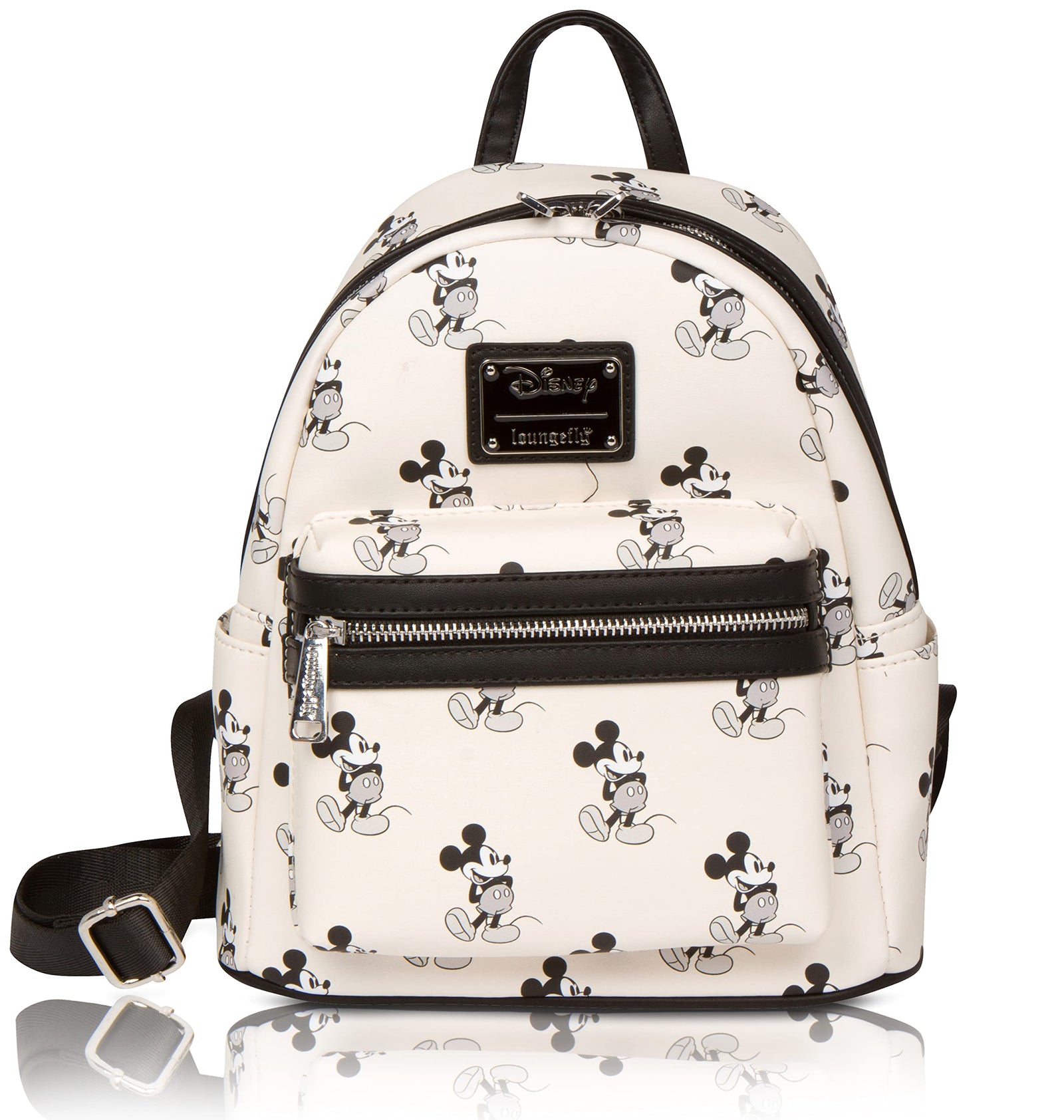 Mickey Mouse Mini Backpack | Minimal Disney Character Travel Bag