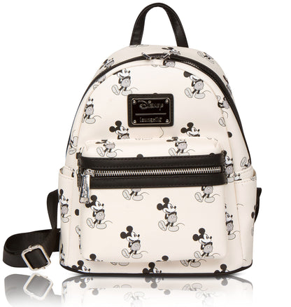 Mickey Mouse Mini Backpack | Minimal Disney Character Travel Bag