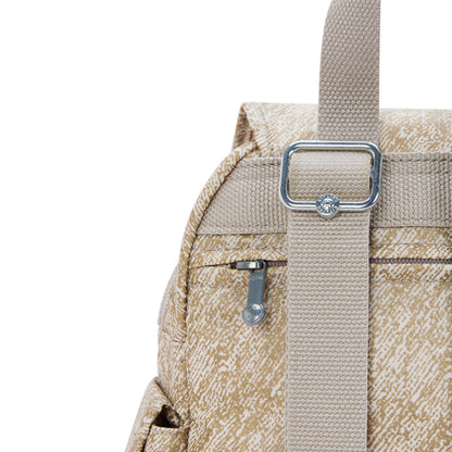 Mini City Backpack | Minimal Women’s Gold Accent Travel Bag