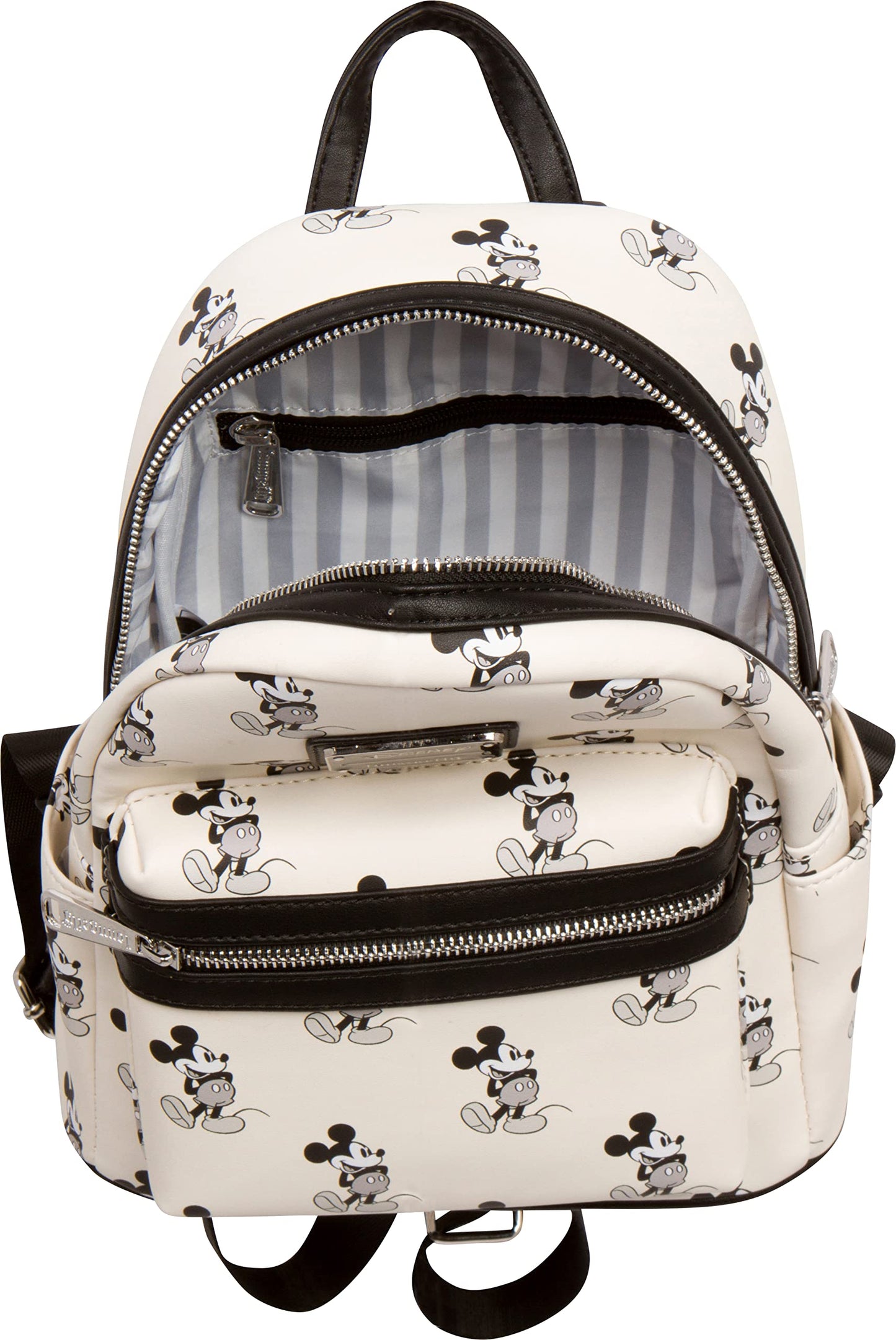 Mickey Mouse Mini Backpack | Minimal Disney Character Travel Bag