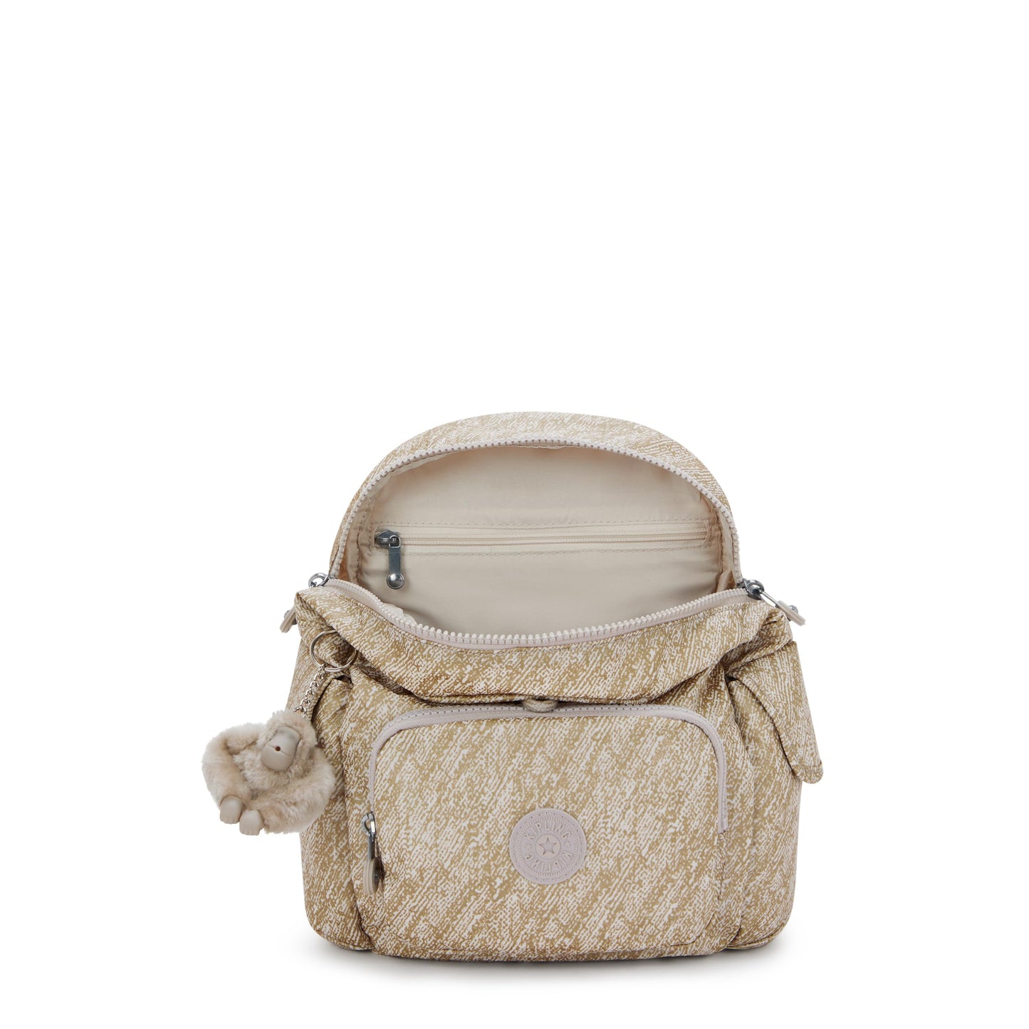 Mini City Backpack | Minimal Women’s Gold Accent Travel Bag