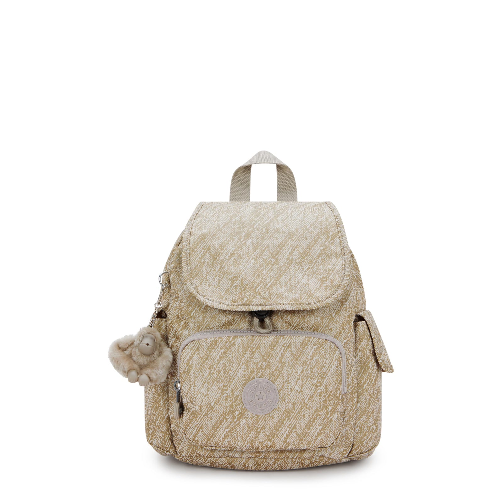 Mini City Backpack | Minimal Women’s Gold Accent Travel Bag